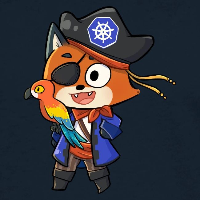 Kubernetes Pirate Foxy w/ Parrot