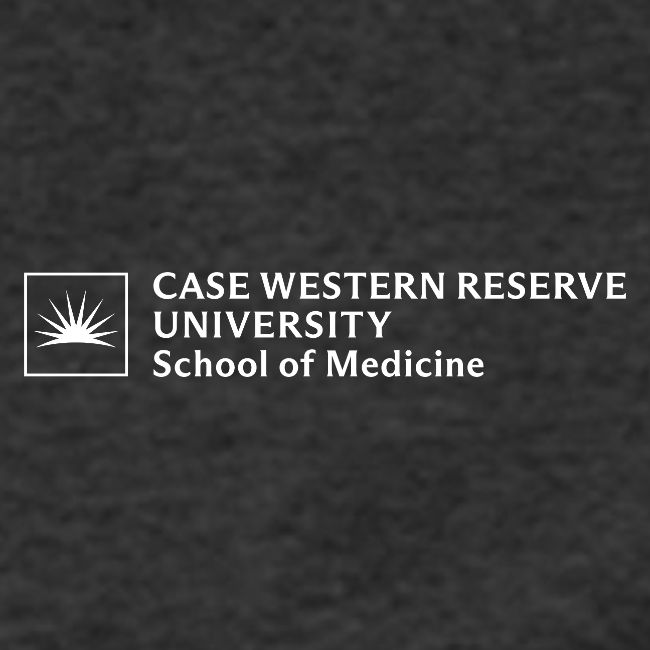 SOM Two Line Horizontal Primary Logo CWRU WHITE 1