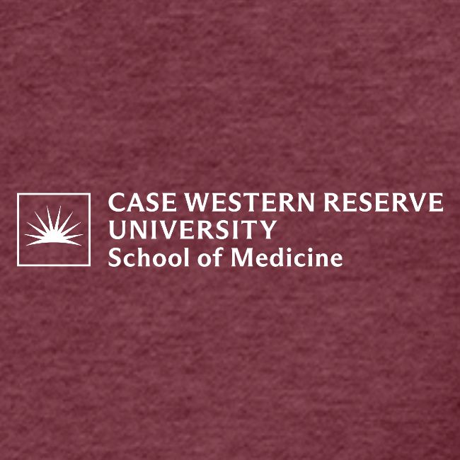 SOM Two Line Horizontal Primary Logo CWRU WHITE 1