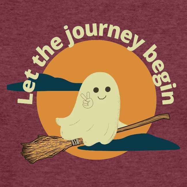 Let the Halloween Journey Begin | Ghost on Broom
