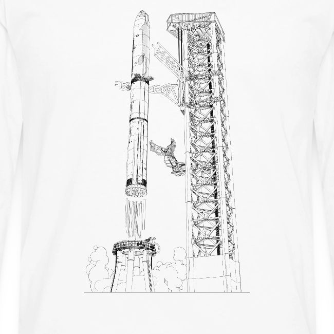 Starship Super-Heavy Lift Launch Vehicle - No Text