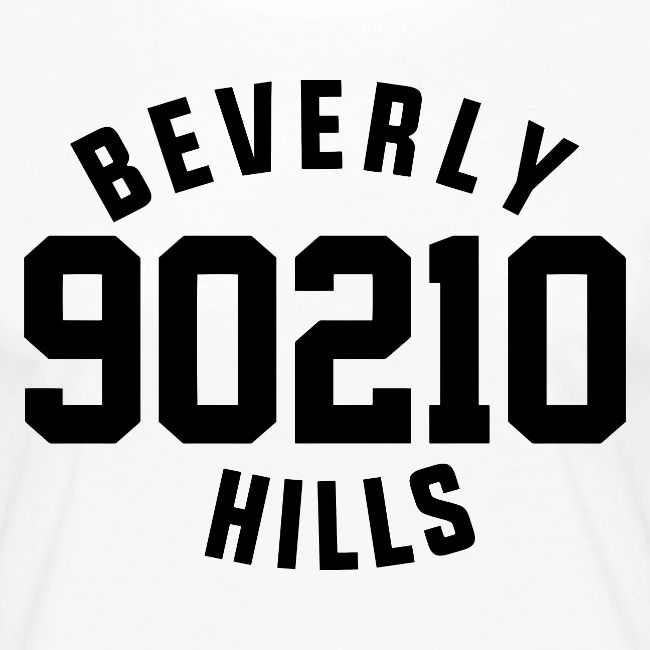 90210 Old School Tee Black