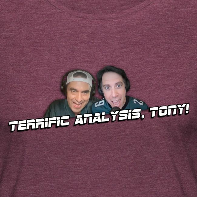 TERRIFIC ANALYSIS, TONY!