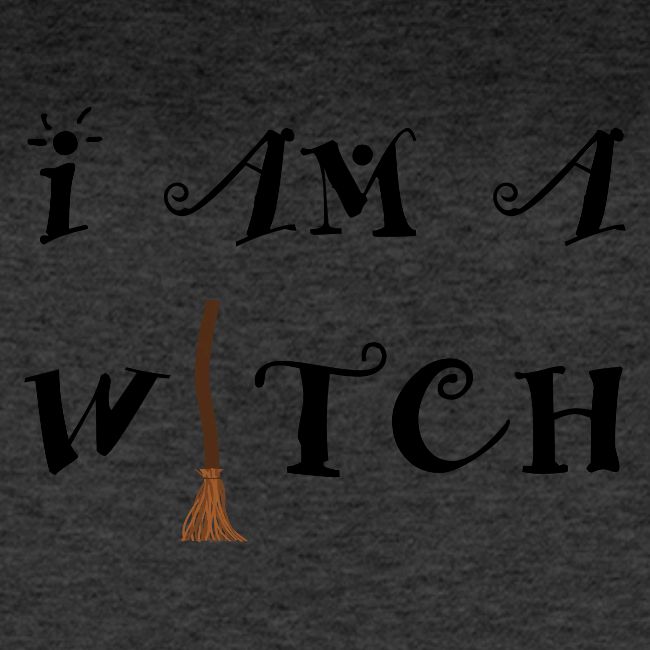 I Am A Witch Word Art