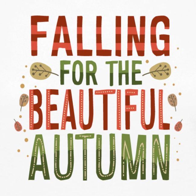 Falling for the beautiful autumn.