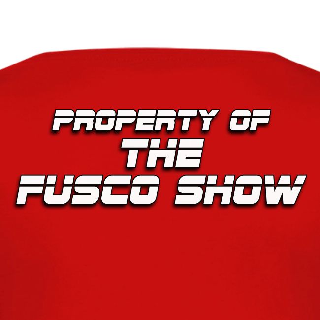 Producer Jay on Dartboard with Fusco Show back