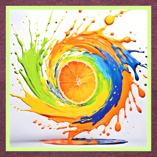 Citrus Splash of Color Design