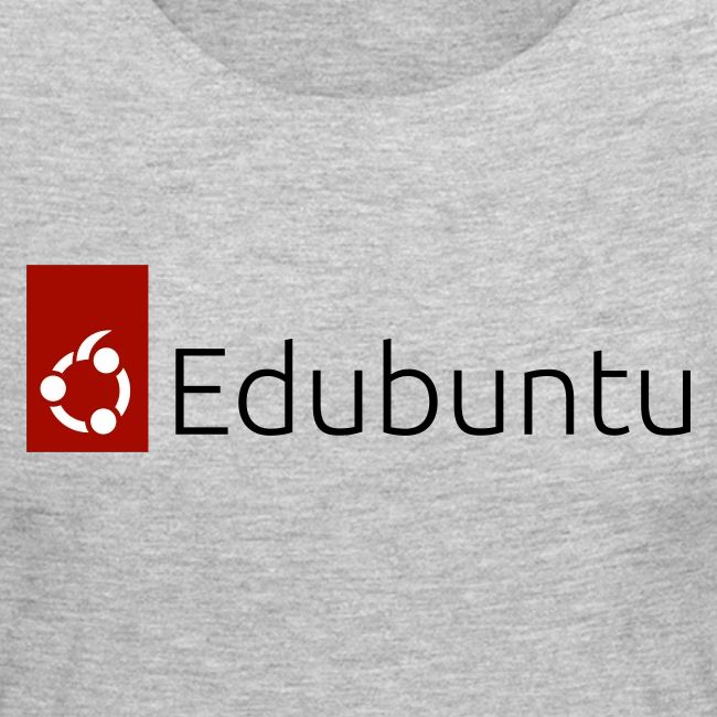 Edubuntu Logo 2023 - Black