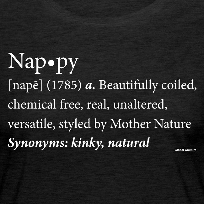 The original Nappy Definition By Global Couture