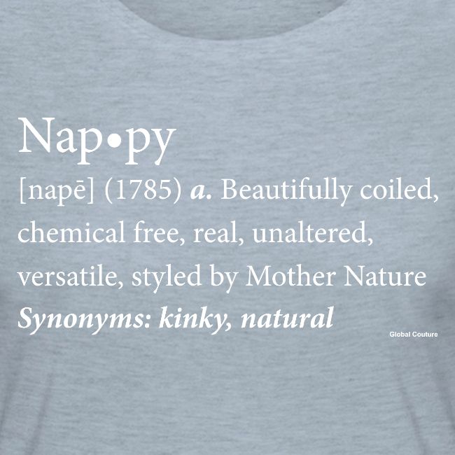 The original Nappy Definition By Global Couture