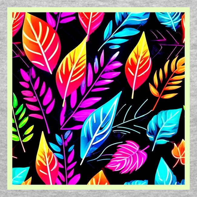 Tropical Foliage: Leaf Art