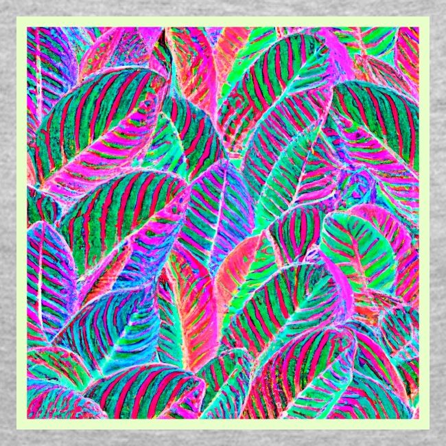 Vivid Leaf Pattern Design