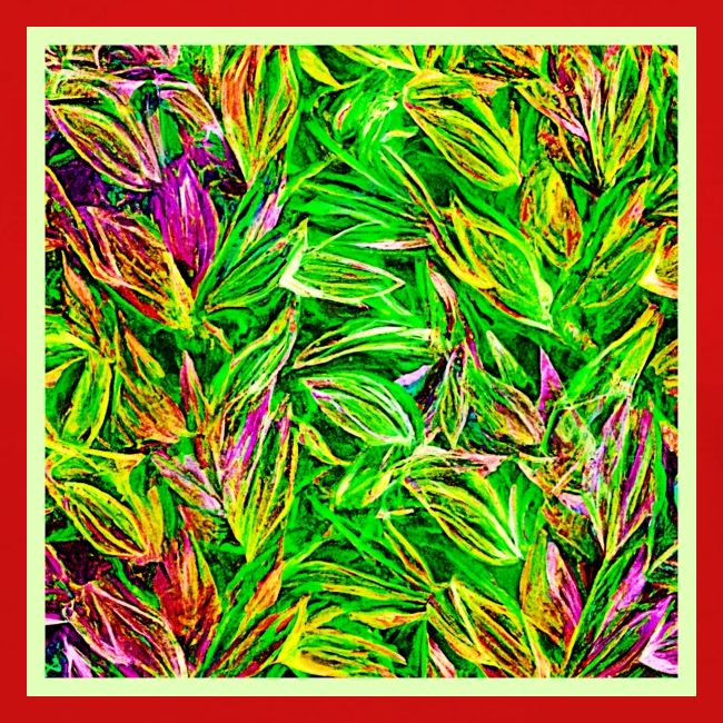 Textured Leaf Garden Art