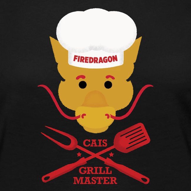 Firedragon Grill Master—Red Design