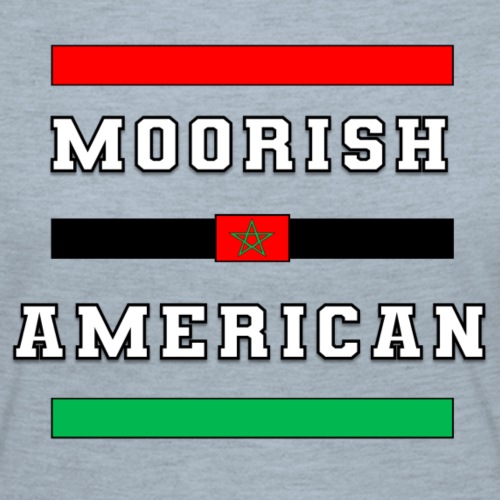 Moorish American Bars - Women's Premium Slim Fit Long Sleeve T-Shirt