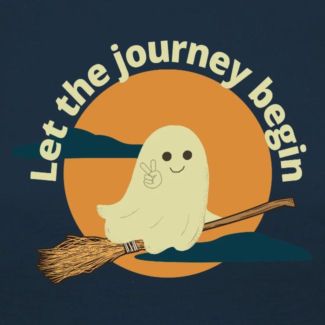 Let the Halloween Journey Begin | Ghost on Broom