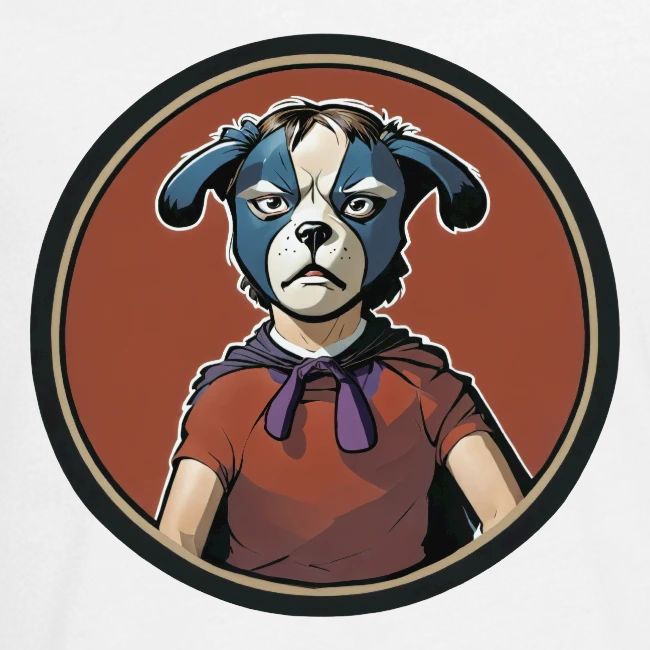 Dogboy Adventutes Red Circle Logo