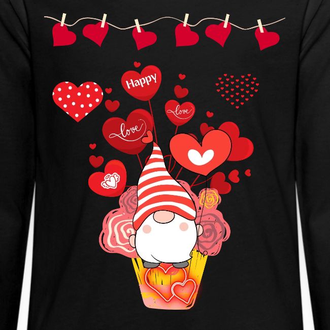 Design wrapped in love hearts, vibrating in love.