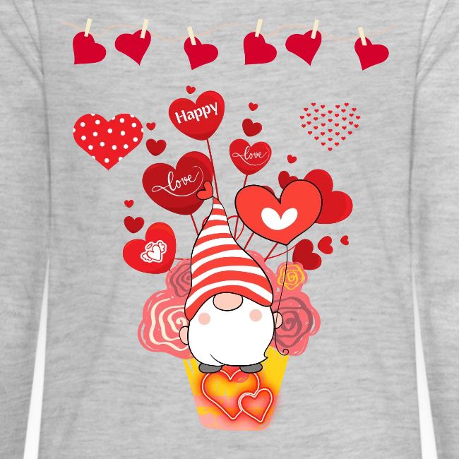 Design wrapped in love hearts, vibrating in love.
