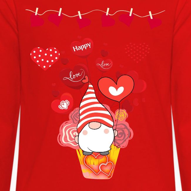 Design wrapped in love hearts, vibrating in love.