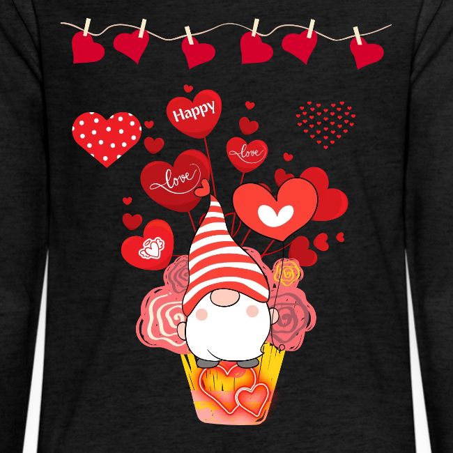 Design wrapped in love hearts, vibrating in love.