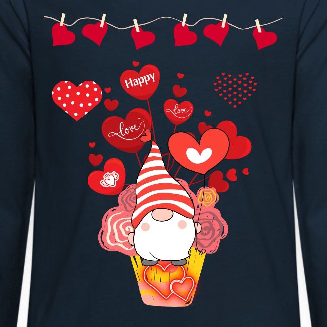 Design wrapped in love hearts, vibrating in love.