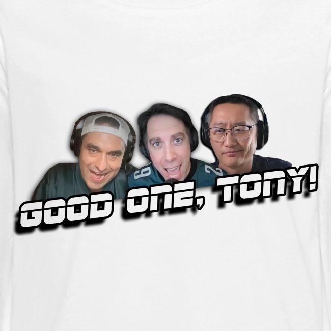 GOOD ONE, TONY! (with Fusco Show back)