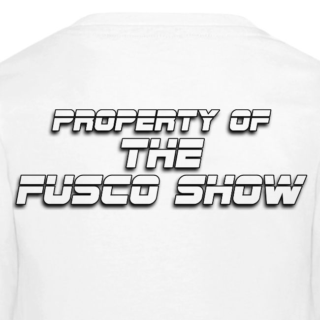 GOOD ONE, TONY! (with Fusco Show back)