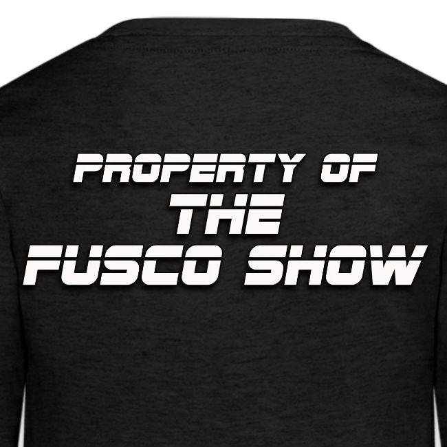 GOOD ONE, TONY! (with Fusco Show back)