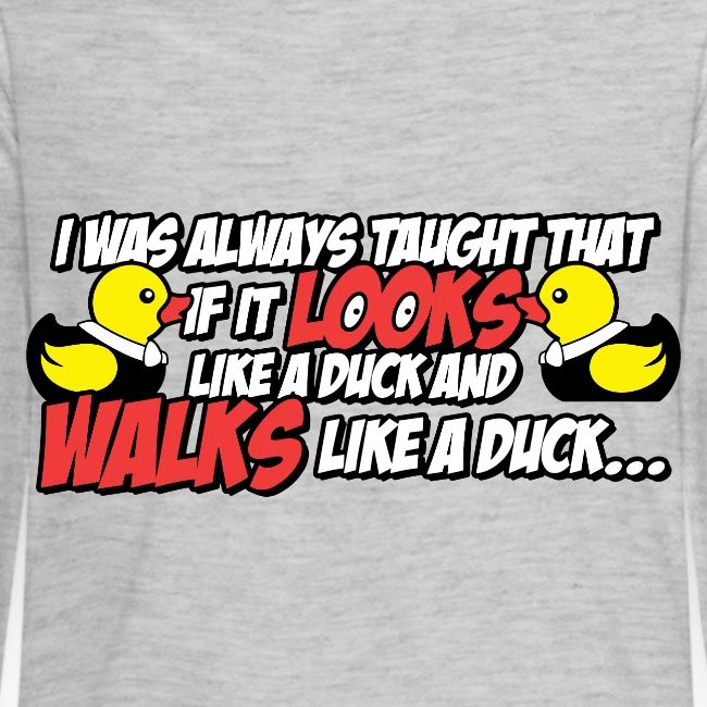 If It Looks Like a Duck