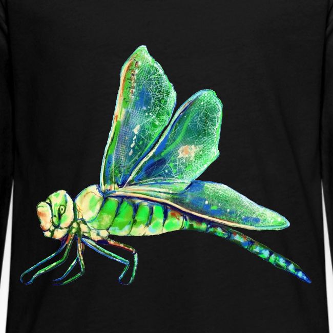 green dragonfly