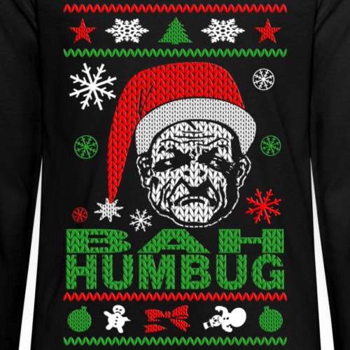 Bah Humbug Sweater style - Kids' Premium Long Sleeve T-Shirt