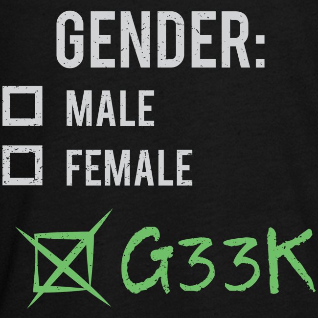 Gender: Geek!