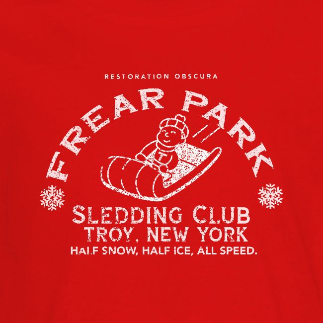 RO Frear Park Sledding Club Distressed Light