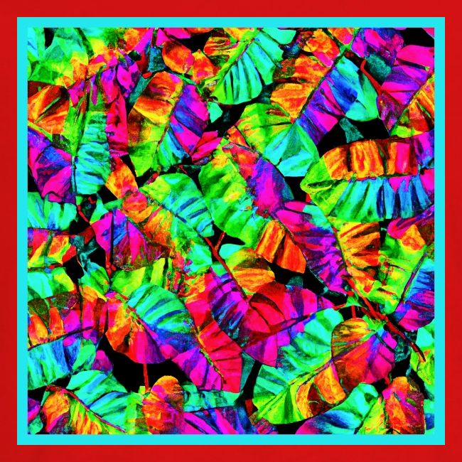 Chic Leaf Pattern Stylish Elegance