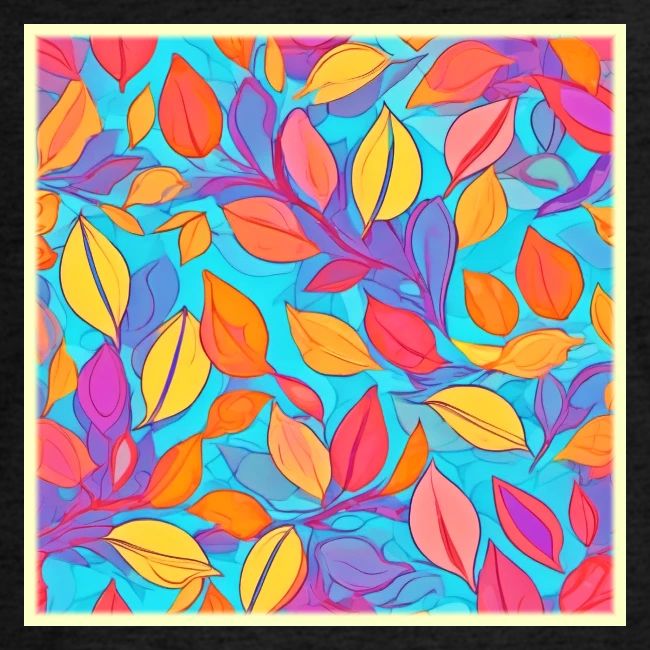 LED Lit Brothel: Cartoon Leaves