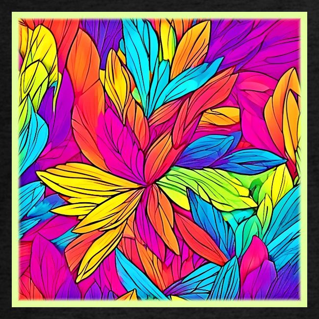 Kaleidoscope Blooms Artwork