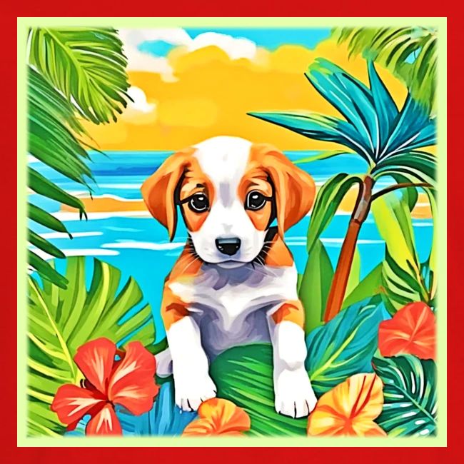 Beach Pup Paradise View