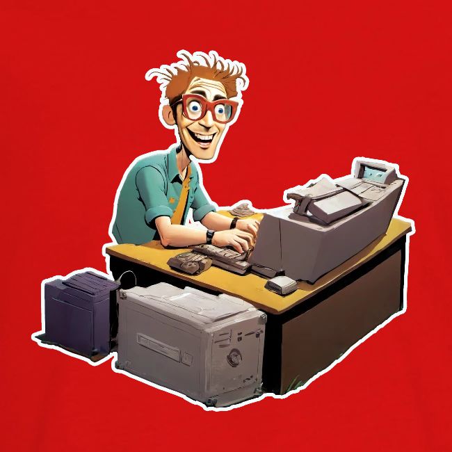 "Hard At Work"