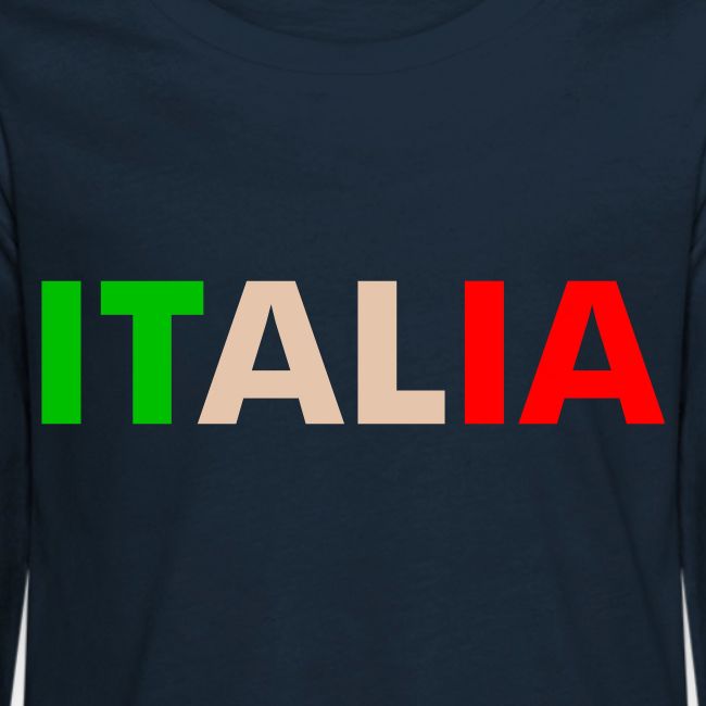 ITALIA green, white, red