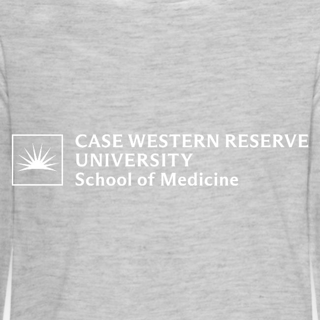 SOM Two Line Horizontal Primary Logo CWRU WHITE 1