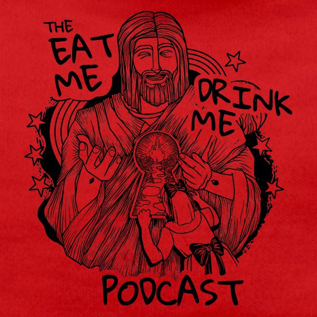 Eat Me Drink Me Podcast revamped logo