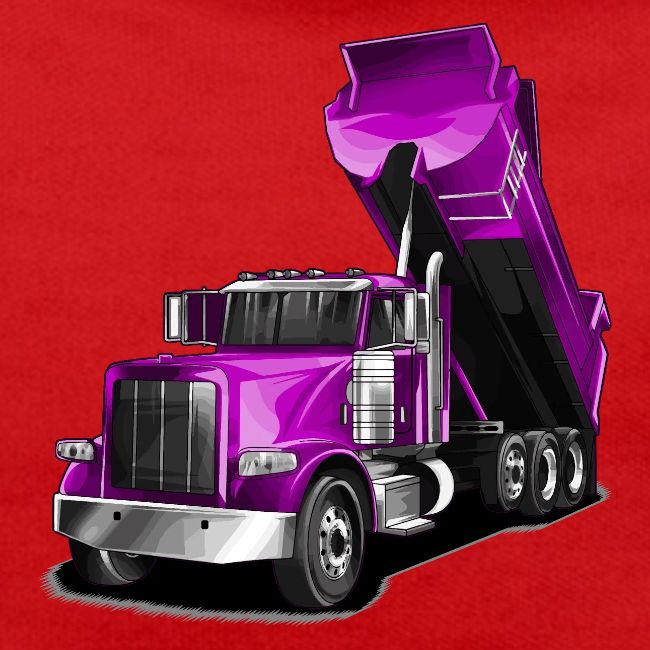 Dump Truck Purple