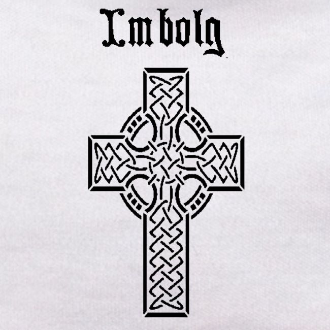 Imbolg Black Logo and Cross