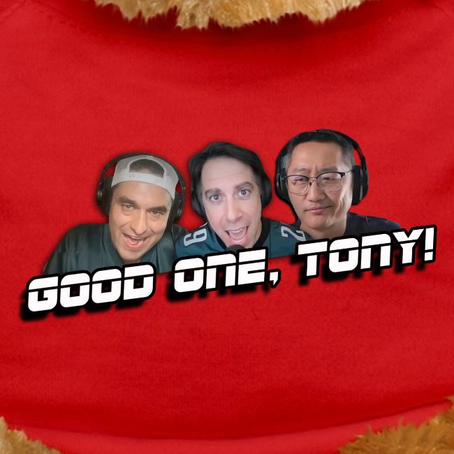 GOOD ONE, TONY! (with Fusco Show back)