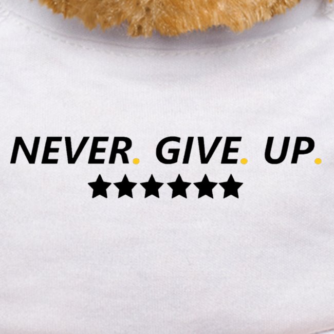 Never Give Up Bear