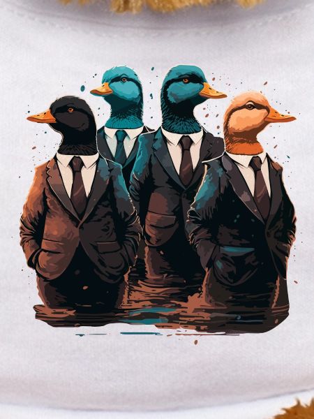 Funny Ducks in Suits