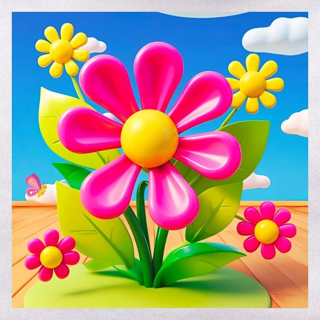 Pink Floral Peace | Sky & Nature Design
