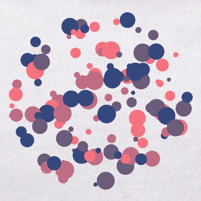 abstract circles pattern