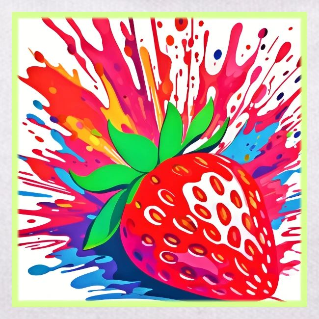 Splatter Strawberry Splash